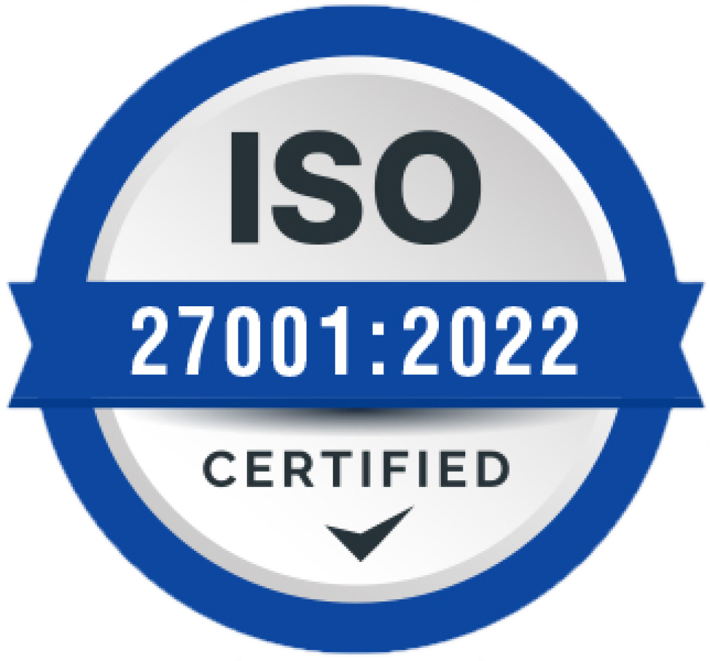 ISO badge.