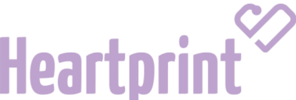 Heartprint logo.